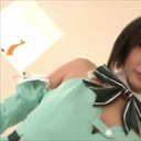 【超解像4K画質】コスプレ美少女淫乱オナニー！喉奥フェラ大量ザーメン放出！制服3P中出しセックス！