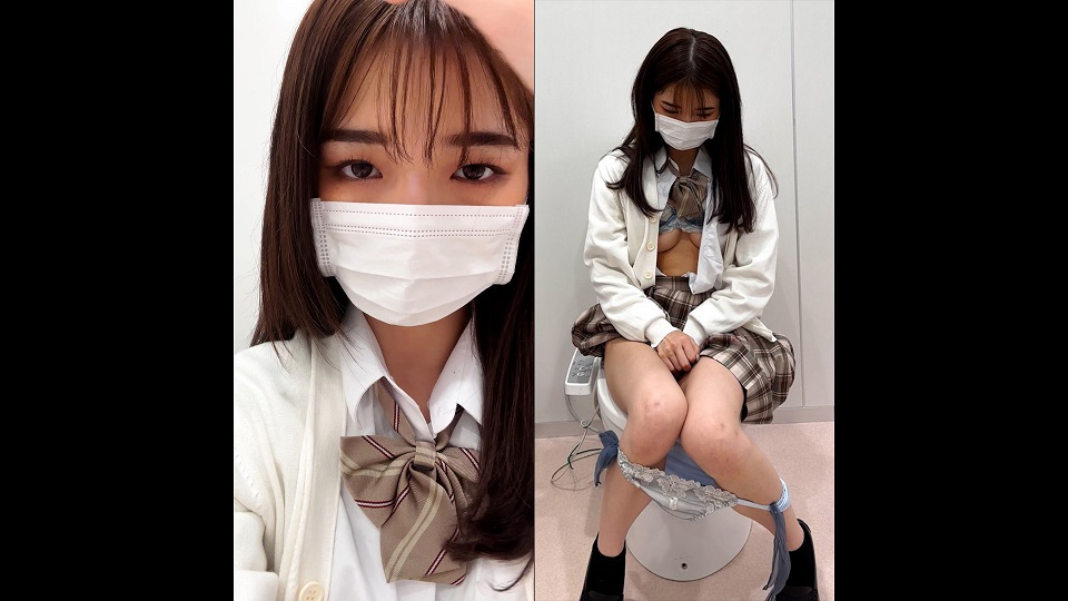 【モデル級美女】153cmDカップ制服18歳に多目的トイレで生オナニーさせてみた① 4K撮影 超高画質鑑賞映像。【2025年6月18日】