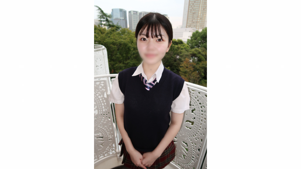 ≪無修正≫経験人数1人　純粋○リ細身ポニーテール１.８　げ.ん./えき　ナマで膣奥突かれて理性ブッ飛び目がうつろｗうぶ従順な世間知らず童顔マンコに半外半中２連続！